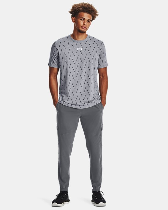 Men's UA Stretch Woven Cargo Pants in Gray image number 2